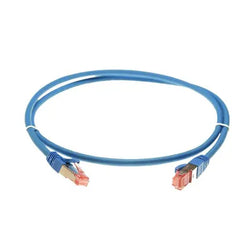 4Cabling 0.5m CAT6A S/FTP LSZH Ethernet Network Cable Blue