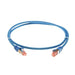 4Cabling 0.5m CAT6A S/FTP LSZH Ethernet Network Cable Blue