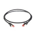 4Cabling 1.5m CAT6A S/FTP LSZH Ethernet Network Cable Black