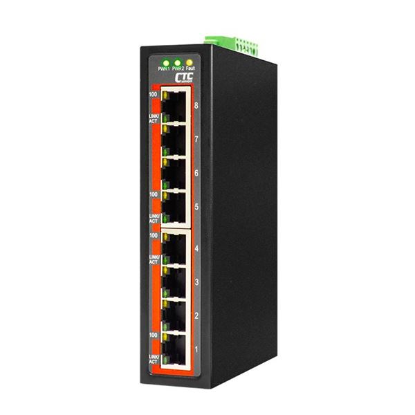 CDL CTCUnion Ethernet Unmanaged Switch 8x 10/100BaseT 8 Port