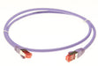 4Cabling 2m CAT6A S/FTP LSZH Ethernet Network Cable Purple