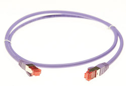 4Cabling 2m CAT6A S/FTP LSZH Ethernet Network Cable Purple