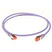 4Cabling 2m CAT6A S/FTP LSZH Ethernet Network Cable Purple