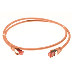4Cabling 2m CAT6A S/FTP LSZH Ethernet Network Cable Orange