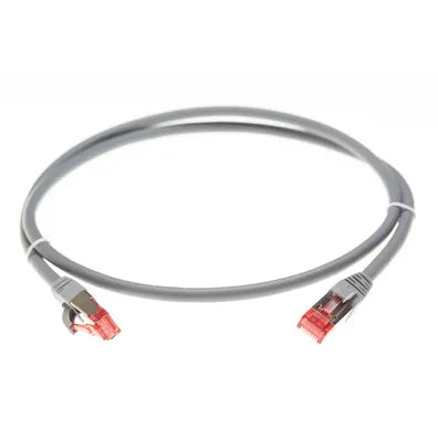4Cabling 1m CAT6A S/FTP LSZH Ethernet Network Cable Grey