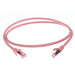 4Cabling 0.5m CAT6A S/FTP LSZH Ethernet Network Cable Pink
