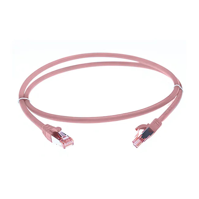 4Cabling 3m CAT6A S/FTP LSZH Ethernet Network Cable Pink