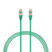 4Cabling 1.5m CAT6A RJ45 S/FTP THIN LSZH 30 AWG Network Cable Green