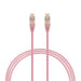 4Cabling 2m CAT6A RJ45 S/FTP THIN LSZH 30 AWG Network Cable Pink