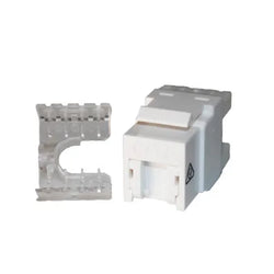 4Cabling CAT6 RJ45 Keystone Jack 10 Pack White