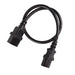 4Cabling 3m IEC C13 to C14 Extension Cable M-F Black