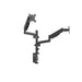 4Cabling Dual Monitor Arm Gas Spring Bracket Max VESA 100 x 100