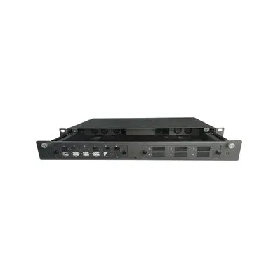 4Cabling 1RU 12/24/48 Port Rack Mount Fibre Optic Patch Panel Rodent Proof FOBOT w/ Splice Cassette