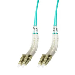 4Cabling 2m LC Flexi Boot OM4 Multimode Fibre Optic Duplex Patch Lead
