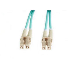 4Cabling 0.5m LC-LC OM4 Multimode Fibre Optic Patch Cable Aqua