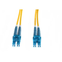 4Cabling 0.5m LC-LC OS1 / OS2 Singlemode Fibre Optic Cable Yellow