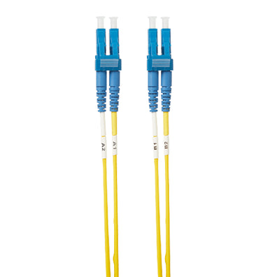 4Cabling 10m LC-LC OS1 / OS2 Singlemode Fibre Optic Cable Yellow