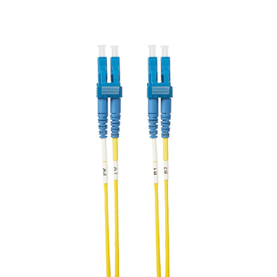 4Cabling 1m LC-LC OS1 / OS2 Singlemode Fibre Optic Cable Yellow