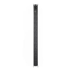 4Cabling VERTICAL 19" 10 Way GPO PDU Rack Mount Power Rail