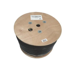 4Cabling CAT6A F/UTP LDPE Solid Core UV Stabilized Cable  Roll Black