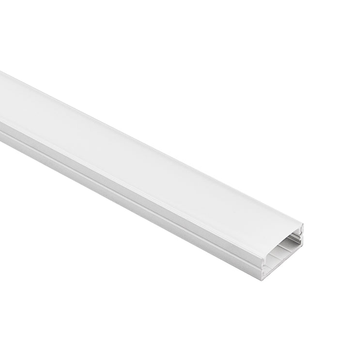 Halcyon Silver Surface MT W23 x D11.2mm Alu Profile Opal Frosted