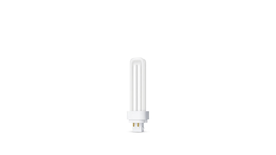 Philips 927812684001 Compact Fluorescent Non-Integrated Lamp Master PL-C 4 Pin 13W 840 4000K Single Ended