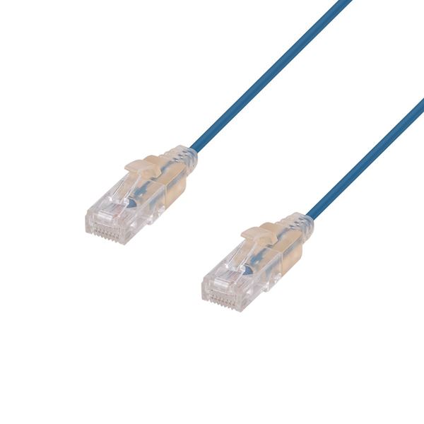 CDL Dynamix Patch Lead 500mm Cat6A UTP 10Gb Blue