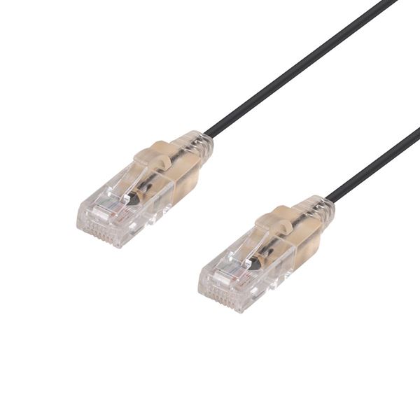 CDL Dynamix Patch Lead 500mm Cat6A UTP 10Gb Black