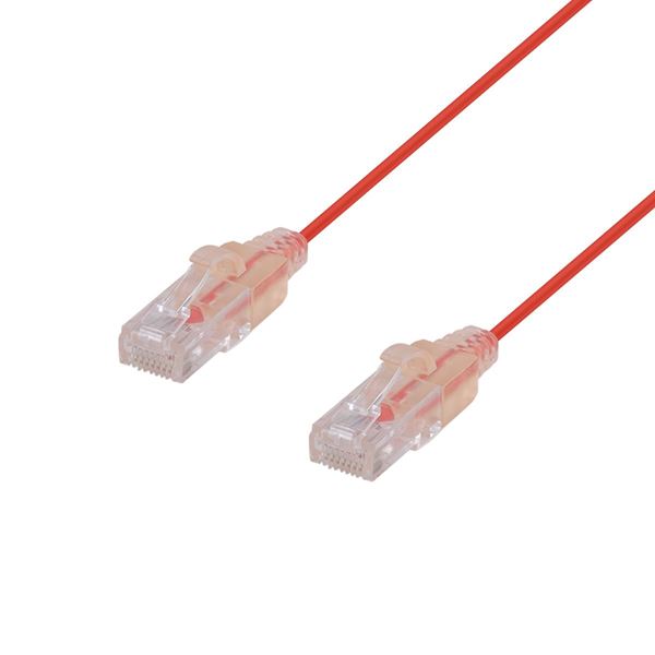 CDL Dynamix Patch Lead 500mm Cat6A UTP 10Gb Red