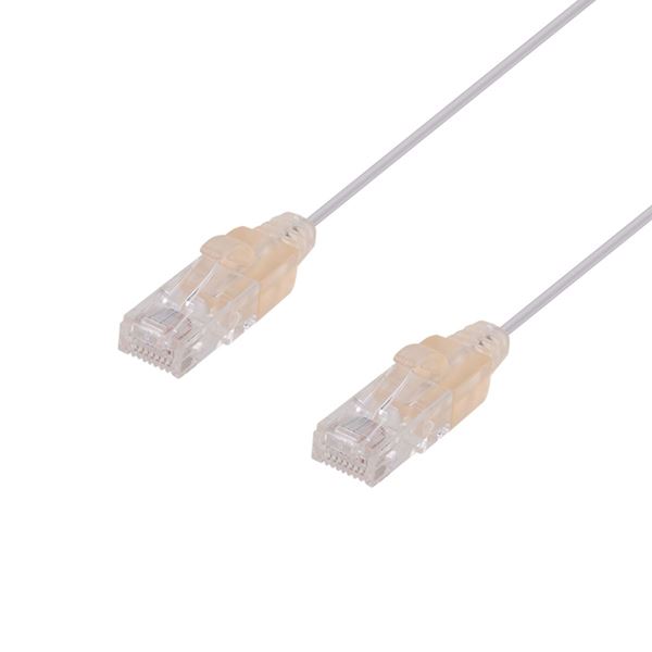 CDY DYNAMIX 1M Cat6 White Slimline