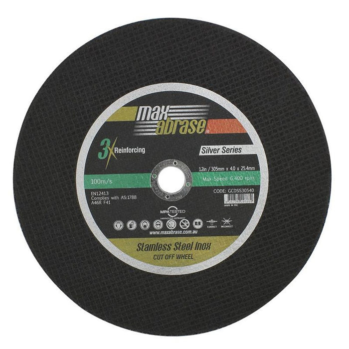 Trucut Sheffield 300 x 4.0mm HS Stainless Silver Series Cutting Disc