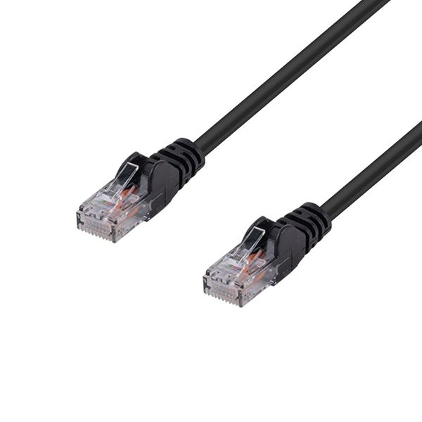 CDY DYNAMIX 15M Cat6 Black UTP Patch Lead (T568A Specification)