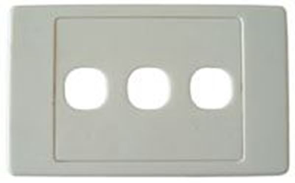 CDY Amdex AMDEX Triple Port RJ-45 Face Plates