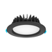 Glight LED DOWNLIGHT 12W IC-F IP44 RND THREE COLOUR DIM BLACK