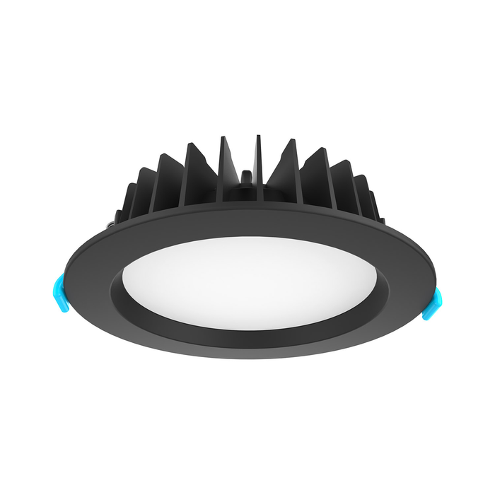 Glight LED DOWNLIGHT 15W IC-F IP44 RND THREE COLOUR DIM BLACK