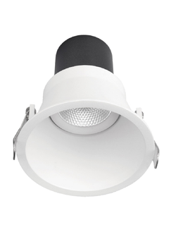 Glight LOW GLARE TILTABLE LED DOWNLIGHT 8W IC-F IP20 3000K DIM WHIT