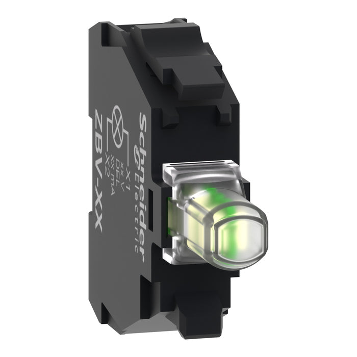 Schneider Electric Pilot Light 22mm 110-240VAC LED White