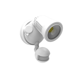 Glight Sensor Version 12W Security Light Tri Colour IP54 White