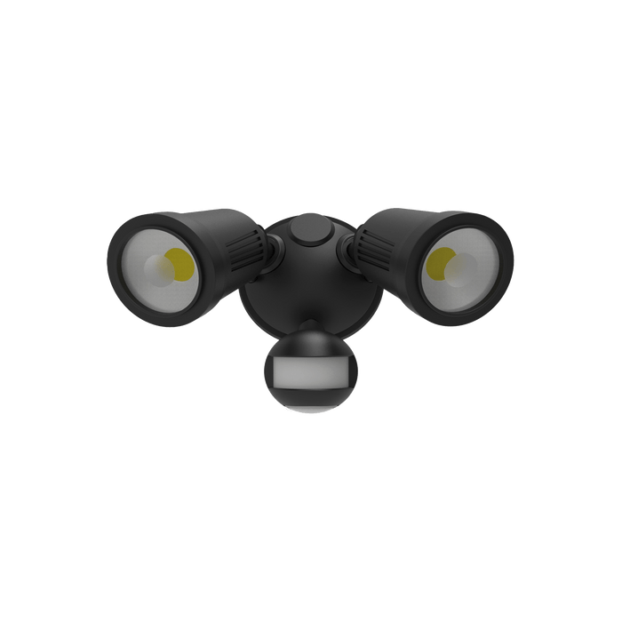 Glight 12W Security Light Tri Colour IP54 Black
