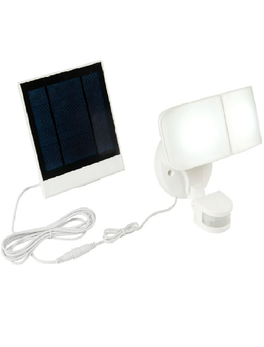 Brilliant Middleton Solar Powered Security Floodlight with Sensor