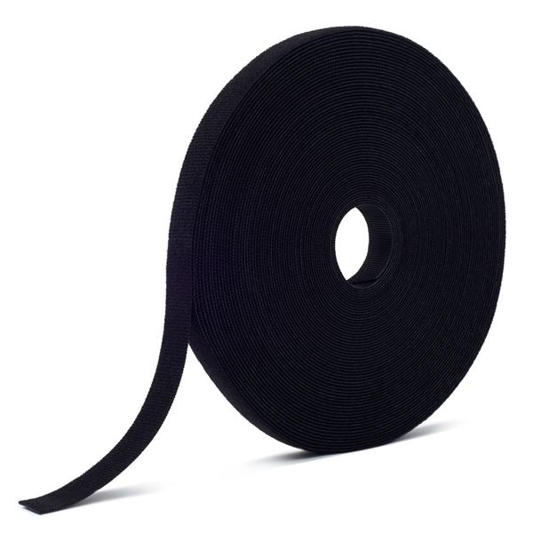 CDL Velcro One-Wrap Continuous Fire Retardant Black 12.5mm x 22.8m