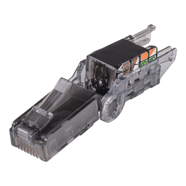 CDL Dynamix Plug RJ45 Cat6A UTP Toolless Flexible Plug Solid & Stranded