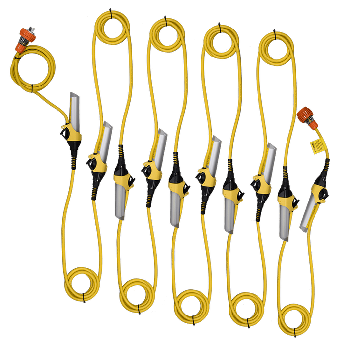 Vynco NOMADL10A NOMAD LIGHTING TEMPORARY SITE X10 WITH T-WREX PLUGE
