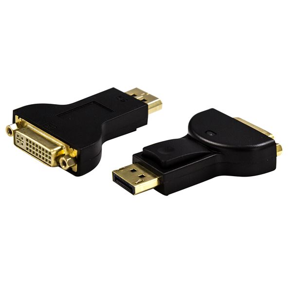 CDL Dynamix DisplayPort Male To DVI-D Female Adapter Passive Converter