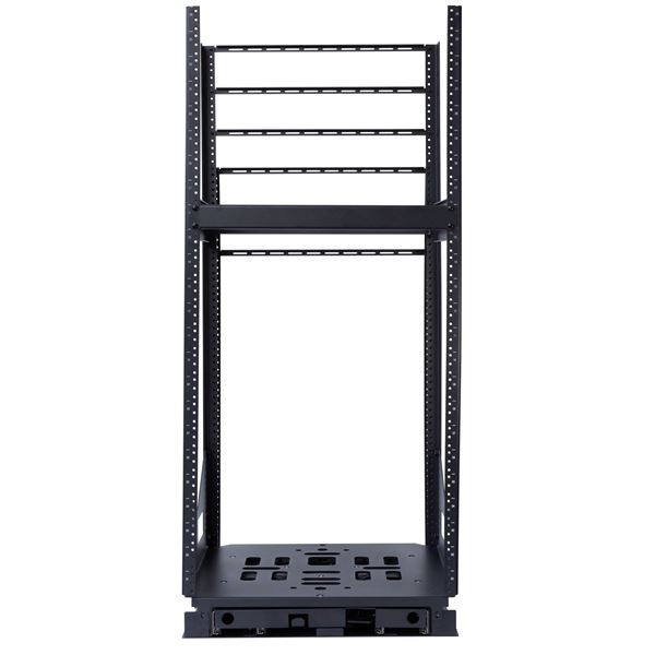 CDL Dynamix 19" 24U Rotary Rack. Rotation Angles Of 45deg & 90deg Allow