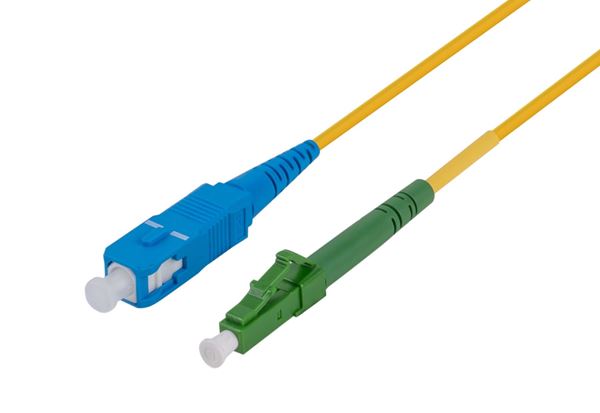 CDL Dynamix 2m 9u LC APC/SC Simplex Single-Mode OS2 G657A1 Fibre Patch Lead