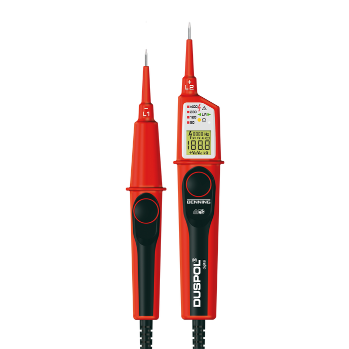 Eurotec NEW Voltage Tester, 1000V, Digital Continuity, CAT IV 600V