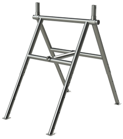 Staffy  Trestle with extentable legs 2 alloy top caps - 1 per pack