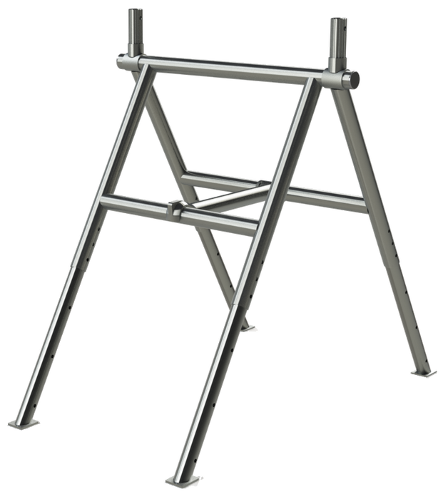 Staffy  Trestle with extentable legs 2 alloy top caps - 1 per pack