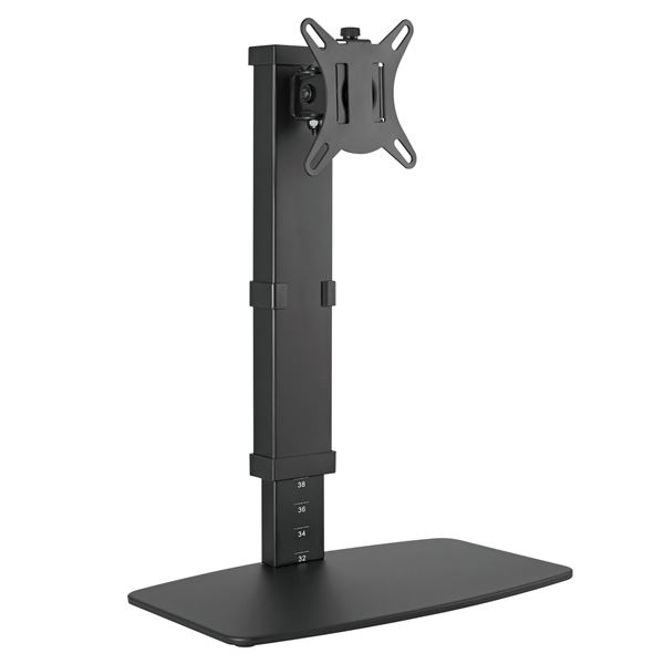 CDL Brateck 17"-32" Single Screen Vertical Lift Steel Monitor Stand - Black